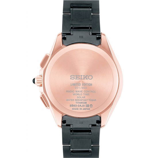 Seiko Brightz SAGA254 Black × Pink Gold 2018 Limited 800 Seiko Brightz SAGA254 Black × Pink Gold 2018 Limited 800