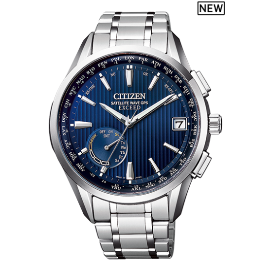 Citizen EXCEED CC3050-56L Eco-Drive SATELLITE-WAVE F150