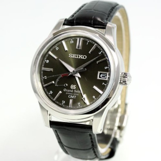 Grand Seiko SBGE027 9R Spring Drive GMT Stainless Steel