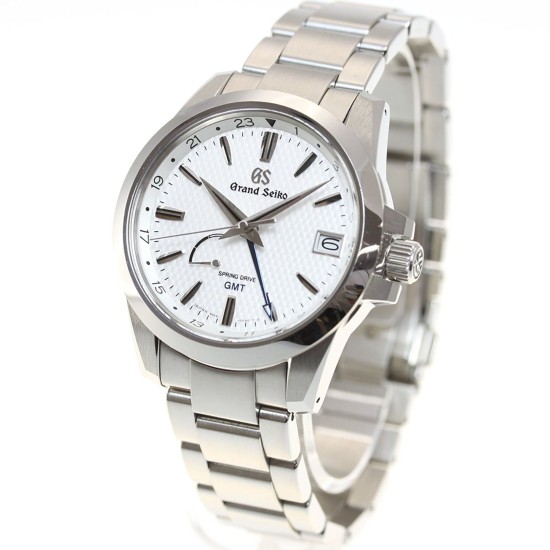 Grand Seiko SBGE209 9R Spring Drive GMT Stainless Steel