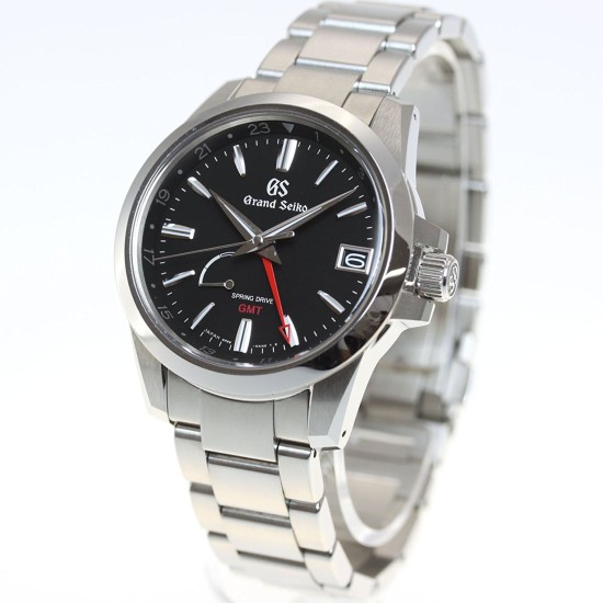 Grand Seiko SBGE213 9R Spring Drive GMT Stainless Steel