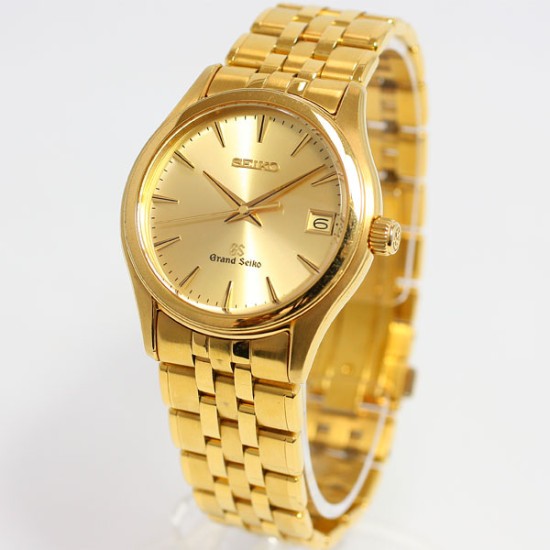 Grand Seiko SBGX018 9F Quartz 18K Yellow Gold