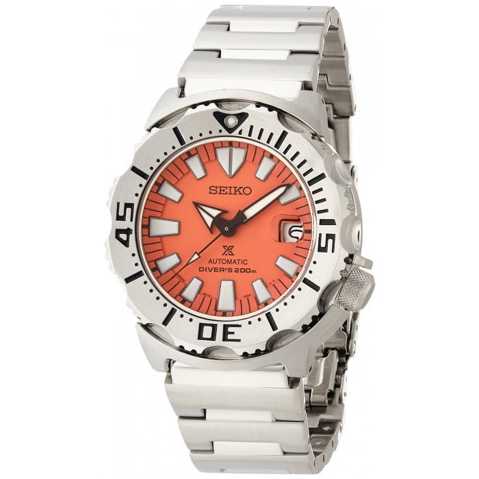 seiko divers watch orange monster