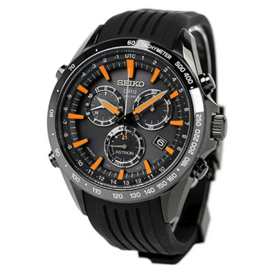 Seiko Astron SSE017 8XSeries Chronograph Stainless steel GPS Solar Made in Japan