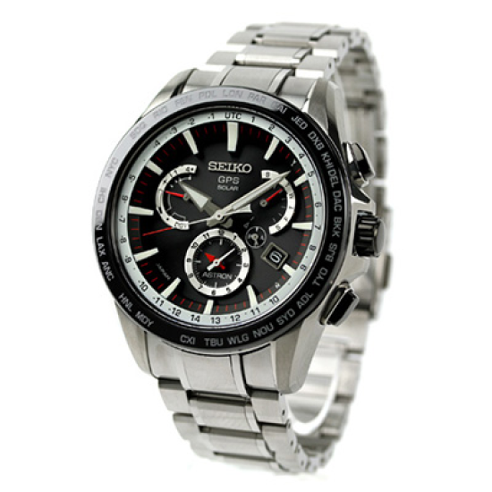 Seiko Astron SBXB051 / SSE051 GPS Solar Dual-Time