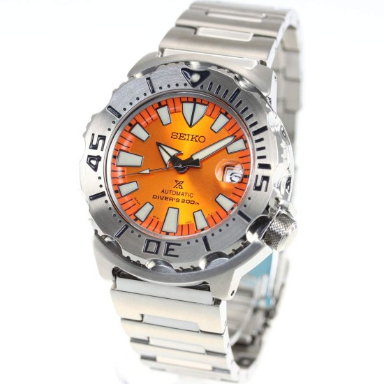 Seiko Prospex SBDC075 200m Dive 6R15 Orange Monster