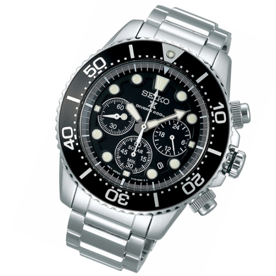 Seiko Prospex SBDL047 Solar 200m Diver Chronograph Seiko Prospex SBDL047 Solar 200m Diver Chronograph